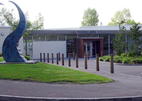 The Bluestone Unit at Craigavon Area Hospital. INPT28-216.