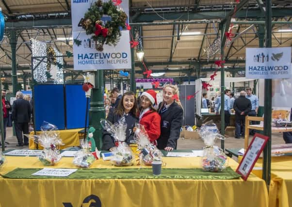 Students from Hazelwood College recently participated in the Young Enterprise programme, The Big Market, showcasing their products for sale to the public at St Georges Market, Belfast.