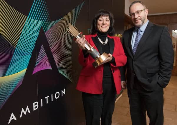 8-1-2018
Picture shows from left at the launch of the EY Entrepreneur Of The YearÃ¢Â¢ 2018 was Anne Heraty, Chairperson of the judging panel; and  Kevin McLoughlin, Partner, EY. The nomination window for this yearÃ¢Â¬"s programme is open until February 16th.Pic:Naoise Culhane-no fee