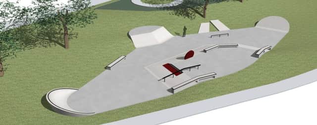 The Urban Sports facility set for Solitude Park, .