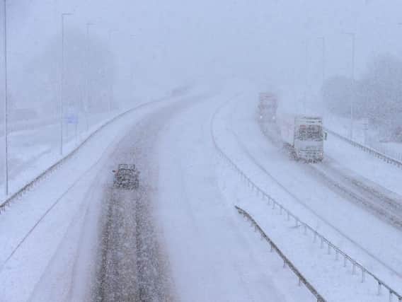 There was snowfall right across Northern Ireland on Tuesday. (Photo: Press Eye/Darren Kidd)