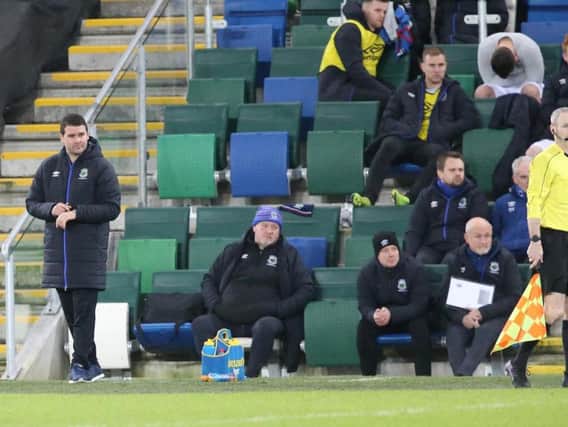 Linfield manager, David Healy admitted his side deserved to lose against Glenavon.