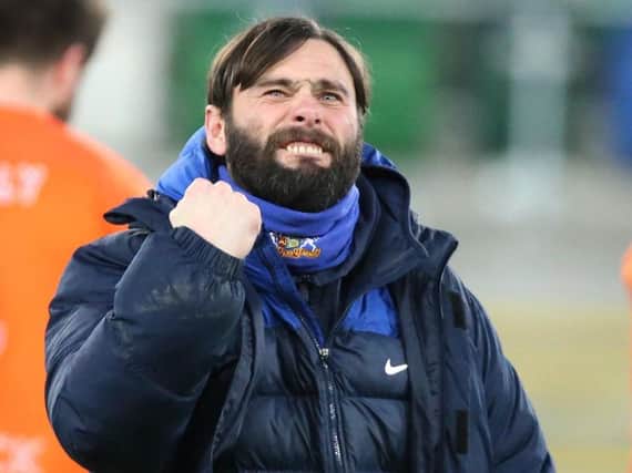 Glenavon manager, Gary Hamilton was delighted with his side's victory at Windsor Park.