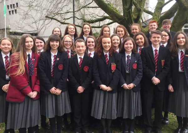 Ballyclare High School Choir.