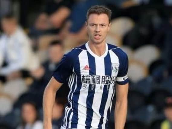 West Brom and Northern Ireland's Jonny Evans