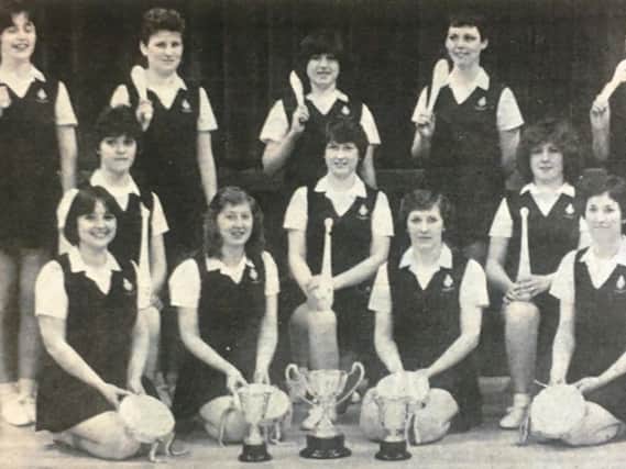 The Brigader and Associate teams of St Paul's GB who finished first and second in their sections of the team work competition in 1980