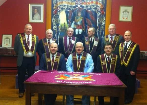 Broughshane Apprentice Boys of Derry Club's  installation of officers took place on January 29. (Submitted Picture).