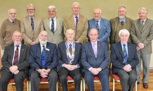 The new committee of Coleraine Probus Club.
