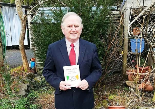 Former Mayor of Clare, Flan Garvey with his new book 'Inside Minds North and South'.