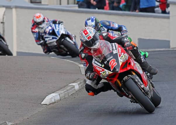 Glenn Irwin won the feature Superbike race last year at the North West 200.