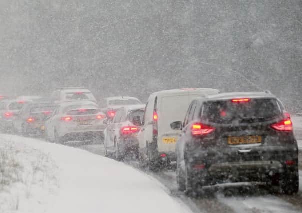 Snow has affected various parts of Northern Ireland this week