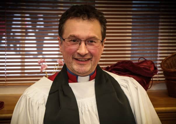 The Ven Paul Dundas at the service at which he was installed Archdeacon of Dalriada. Photo by Norman Briggs, RnBphotographyni