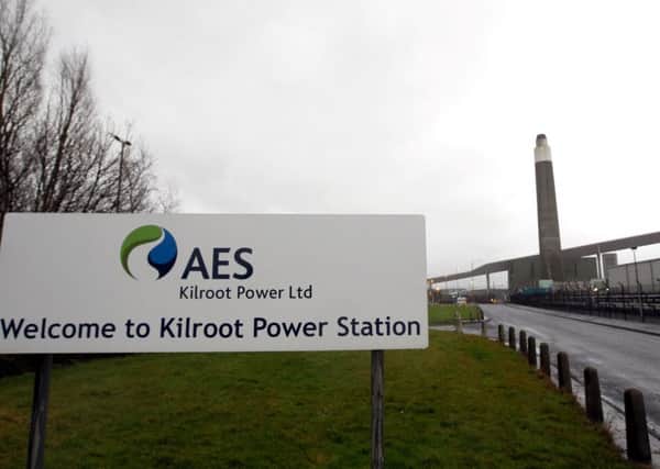 Kilroot Power Station.
