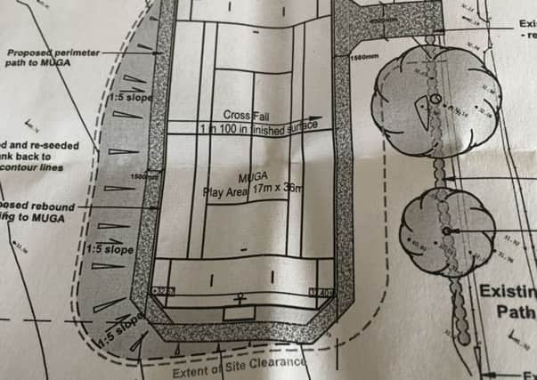 Proposals for a new MUGA in Derrymacash/Aghacommon