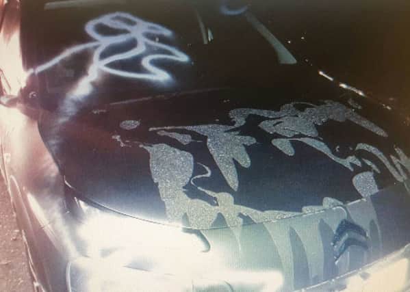 Car attacked in Portadown