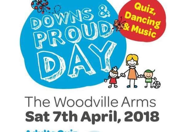 Downs and Proud Day on April 7 at the Woodville Arms