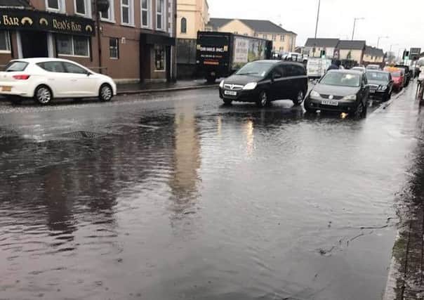 Flooding in Lurgan