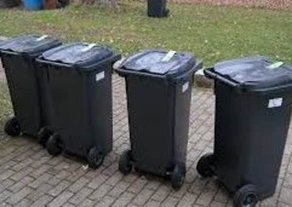 Approximately 3,300 black bins were not collected due to mechanical faults.