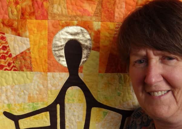 Rosemary Frayne, co-ordinator of the textile art exhibition to be held in April in St Colmanells Church, Ahoghill