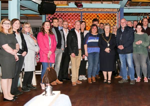 The launch of the Whiteabbey Village Business Association on March 22.