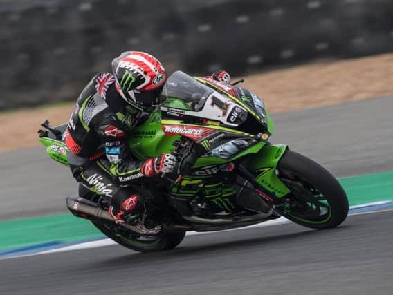 World Superbike champion Jonathan Rea topped the times on Friday in free practice after making steady progress on his Kawasaki throughout the day.