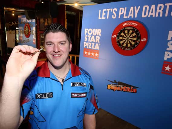 Daryl Gurney is delighted to have signed a one-year sponsorship deal with Four Star Pizza.