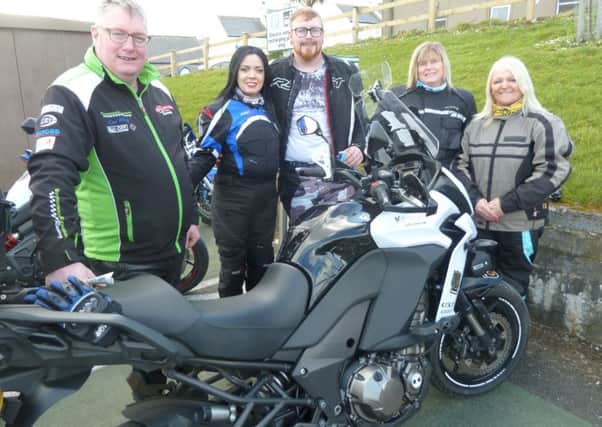 Participants in this year's Egg Run - Gregory McQuitty, Karen Houston, Matthew McQuitty, Lorraine McQuitty and Rose McAleese.