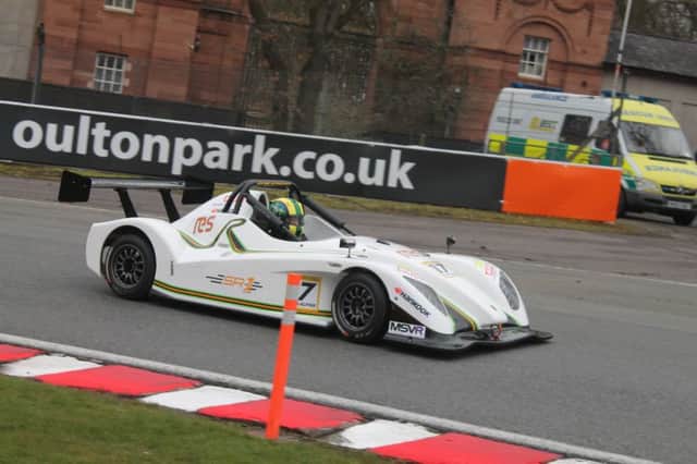Gavin McAlpine on his way to fifth place at Oulton Park NNL-180404-104725002