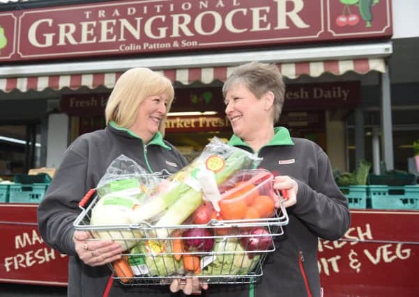 Jennifer McKay and Marian Sloan, the two team members of Patton's Greengrocers that are relocating to Spar Kings Crescent.