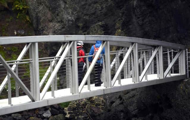 The Gobbins Pathway. 

Pic Colm Lenaghan/Pacemaker