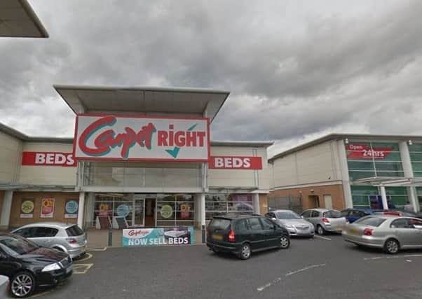 Carpetright Newtownabbey. Pic by Google.