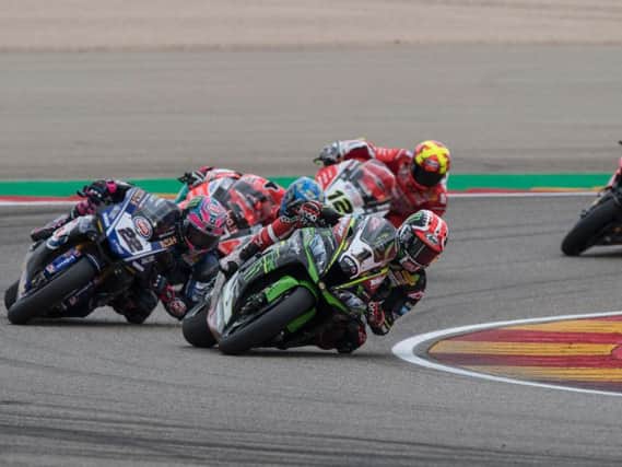 Jonathan Rea leads the World Superbike Championship by 12 points following a win and runner-up finish at Aragon in Spain.