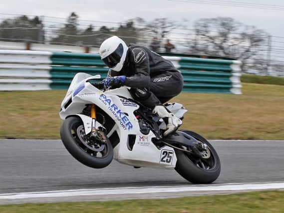 Charles Stuart won both Ulster Superbike races on Saturday at Bishopscourt.