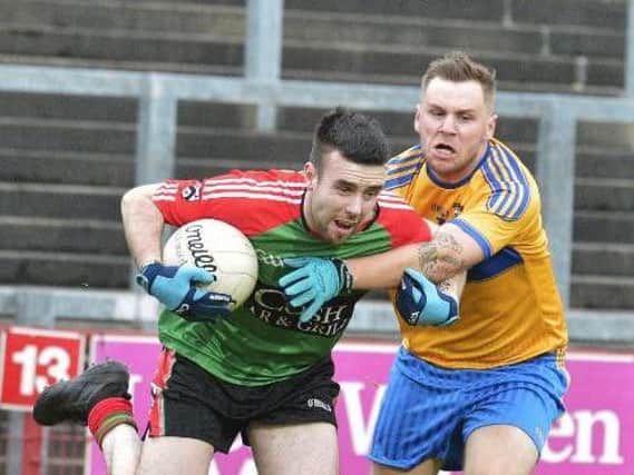 Ciaran McGowan's last minute goal looked to have sealed the points for Doire Trasna.