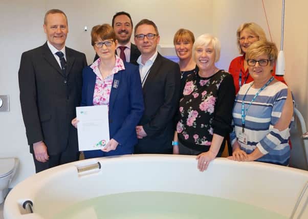 Dr Michael Steel, Chair of South Eastern Local Commissioning Group, Zoe Boreland, Head of Midwifery, SE Trust (retired), Dr David Glenn, David Robinson, Assistant Director, Woman and Acute Child Health, SE Trust, Fionnuala McCluskey, Tracey Magowan and Denise Boulter, Public Health Agency.