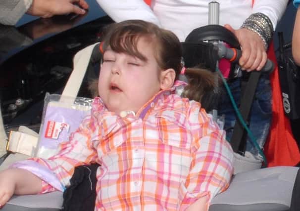 Caitlyn McAllister pictured at the Ultimate Car Show some years ago.