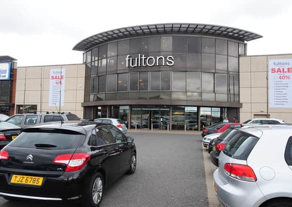 Fultons former flagship store at Boucher Road in Belfast was sold for Â£1.75m after the firm went into administration