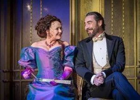 A scene from An Ideal Husband which is to be broadcast live to Northern Ireland cinemas from Londons Vaudeville Theatre on Tuesday, June 5, for one night only.