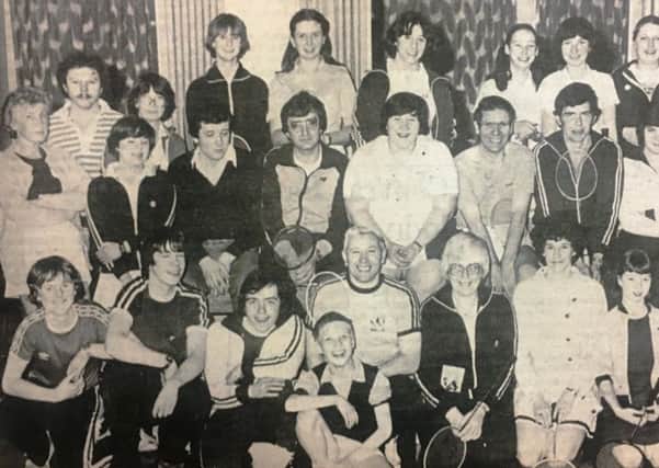 Miss Helen Macarthur organised a 24 hour badminton marathon in 1980 to raise money for the Arthritis and Rheumatism Council.