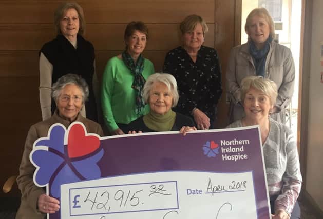 Members of the Coleraine Hospice Support Group.