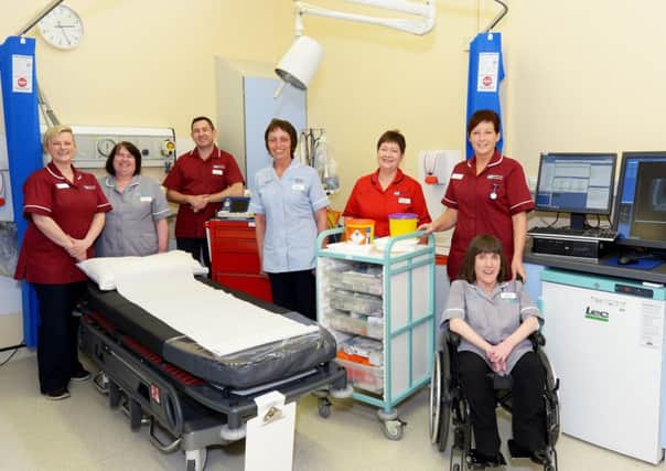Some of the South Tyrone Minor Injuries Unit Team.