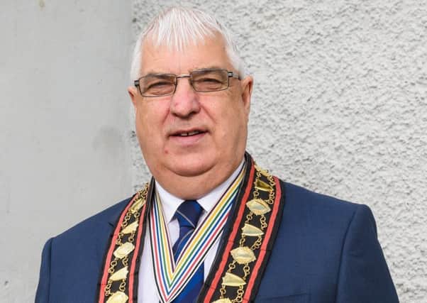 Rev William Anderson, sovereign grand master of the Imperial Grand Black Chapter