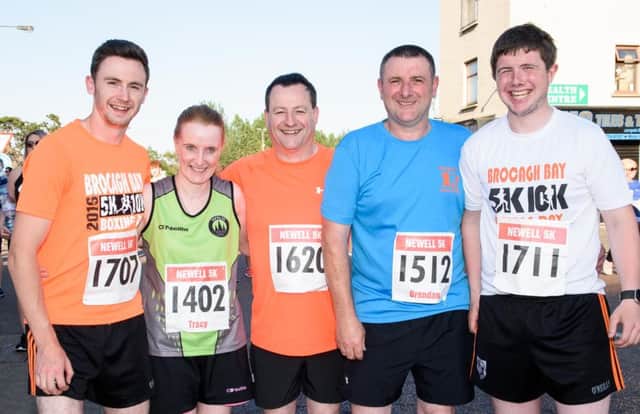Before and after running the Newell 10K and 5K races, runners enjoyed the free entertainment and activities on offer at the Coalisland Summer Bash.