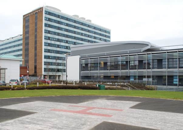 The incident happened at Altnagelvin Hospital in Londonderry on April 6