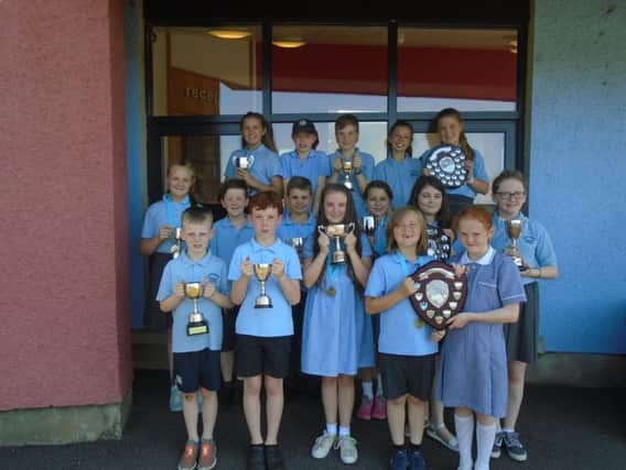 Castleroe Primary Prize Day winners.