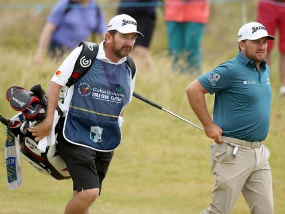 Graeme McDowell during the final day at the Irish Open