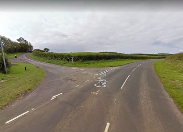 The Riverside Road/Castlecat Road junction, Bushmills. Pic by Google