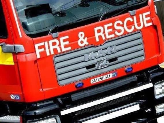 NI Fire and Rescue dealt with three significant bonfire incidents - one of them at Moygashel