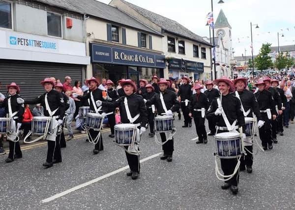Ballyclare Protestant Boys Flute Band.