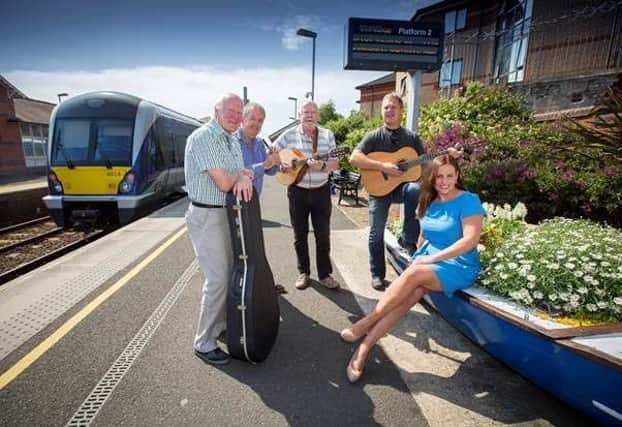 Whitehead Food and Folk Festival  (August 4) and Translink are encouraging visitors to take advantage of travel discounts (find out more at www.translink.co.uk/summer/).  Whitehead Summer Festival 2018 commences this Friday, pictured are the festivals Bill Luney and Jeremy Jones with Paddy Finney, Norman Moody and Translinks Veronica McKinney